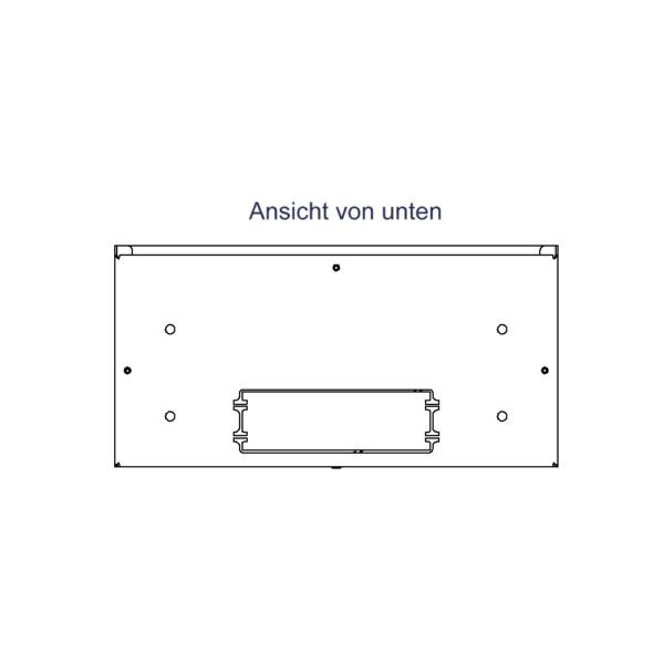 Produktbild MVT 150 124 SVZ  -  Aufputz Medienverteiler für 12 Keystone (19.4mm Ausschnitt)